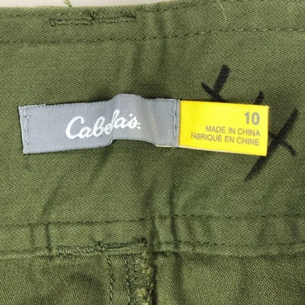 NEW Cabela’s Size 10 Outdoor Pants Green Walking